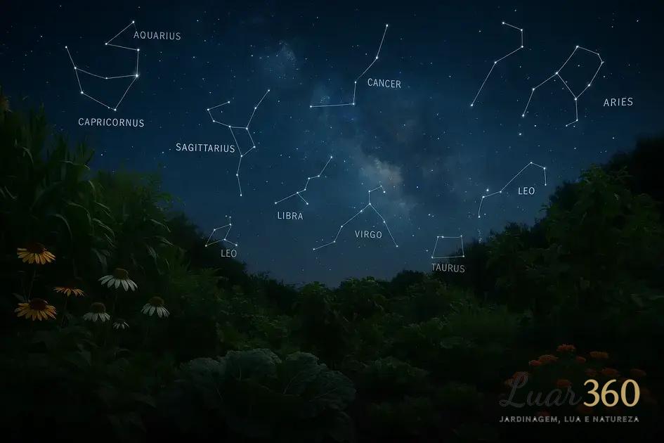 A influência dos signos do zodíaco no plantio e desenvolvimento