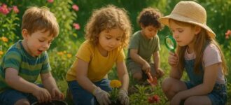 Atividades no jardim para crianças que divertem e educam