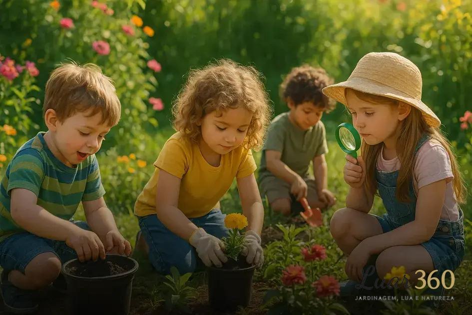 Atividades no jardim para crianças que divertem e educam