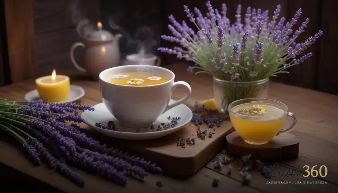 combinações clássicas de ervas para relaxamento e sono