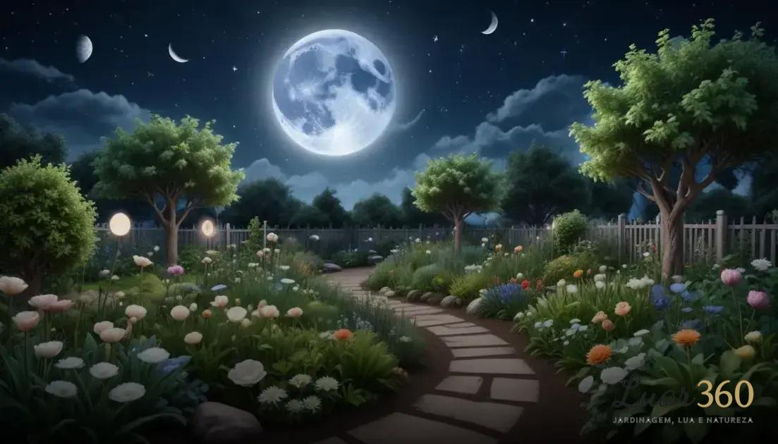 Como o ciclo lunar e os signos afetam o crescimento das plantas
