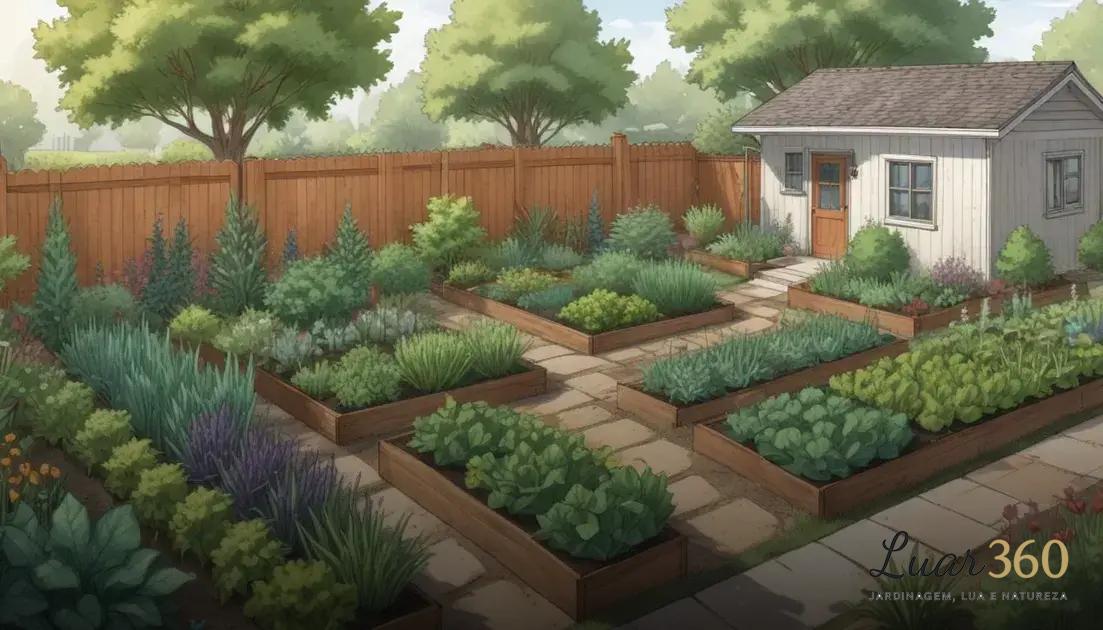 Como planejar seu jardim usando técnicas de permacultura