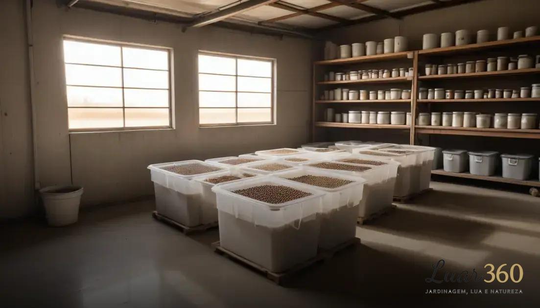 cuidados após a seleção para garantir germinação eficaz