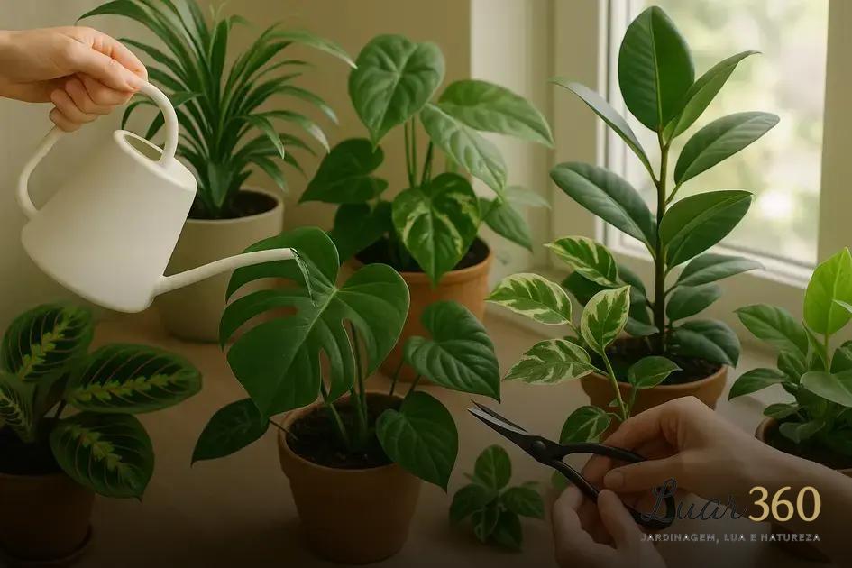Cuidados básicos para manter suas folhagens sempre bonitas