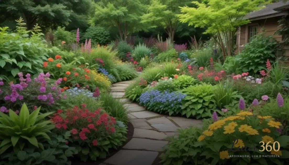 dicas para combinar cores e texturas no jardim