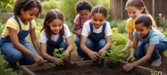 Horta escolar: como transformar aprendizado e diversão rápida