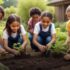 horta escolar: como transformar aprendizado e diversão rápida