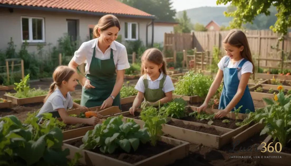Horta escolar: como transformar o aprendizado com um projeto verde