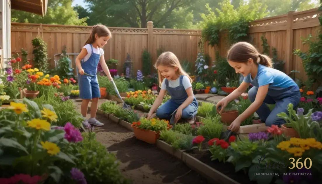 Jardinagem com crianças: por que vale a pena começar agora