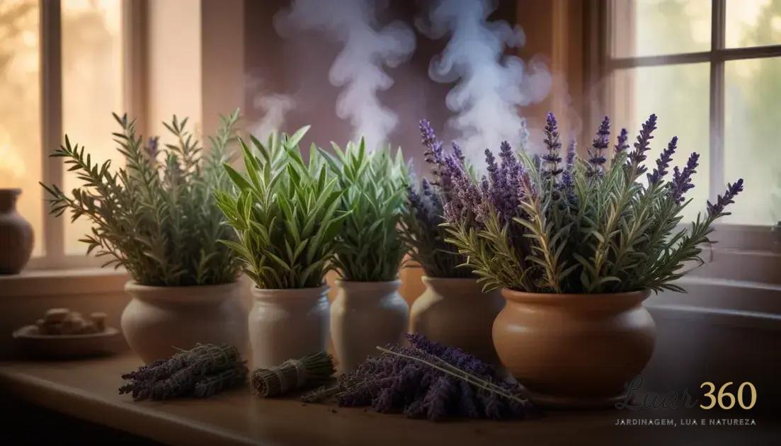 Limpeza energética com ervas: descubra benefícios e usos simples