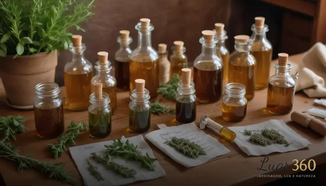 Passo a passo para fazer tinturas medicinais