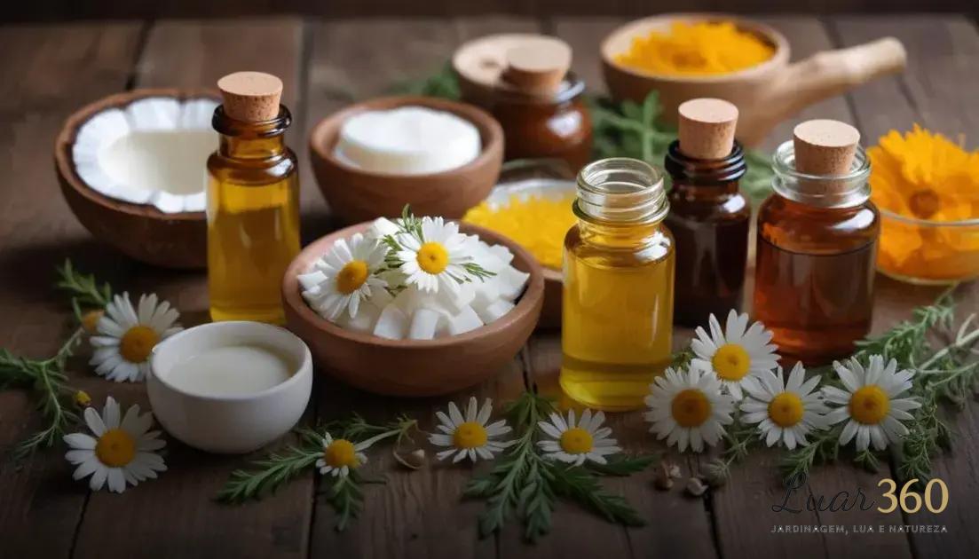 Principais ingredientes para pomadas caseiras