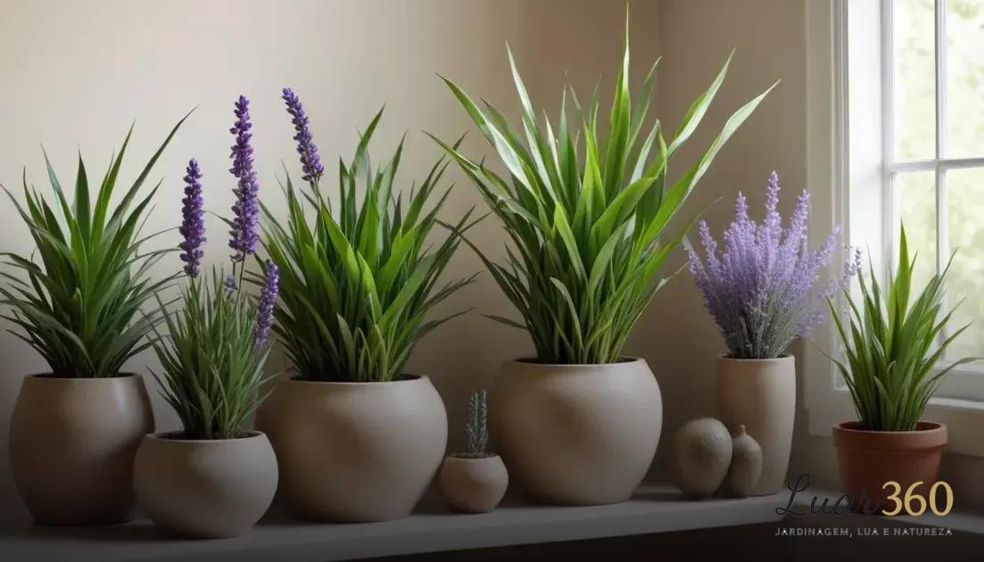 Principais plantas usadas para proteção