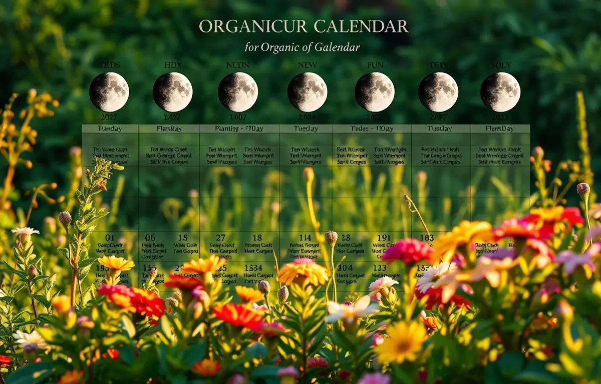 Descubra o Segredo do Calendário Lunar para Hortas Orgânicas