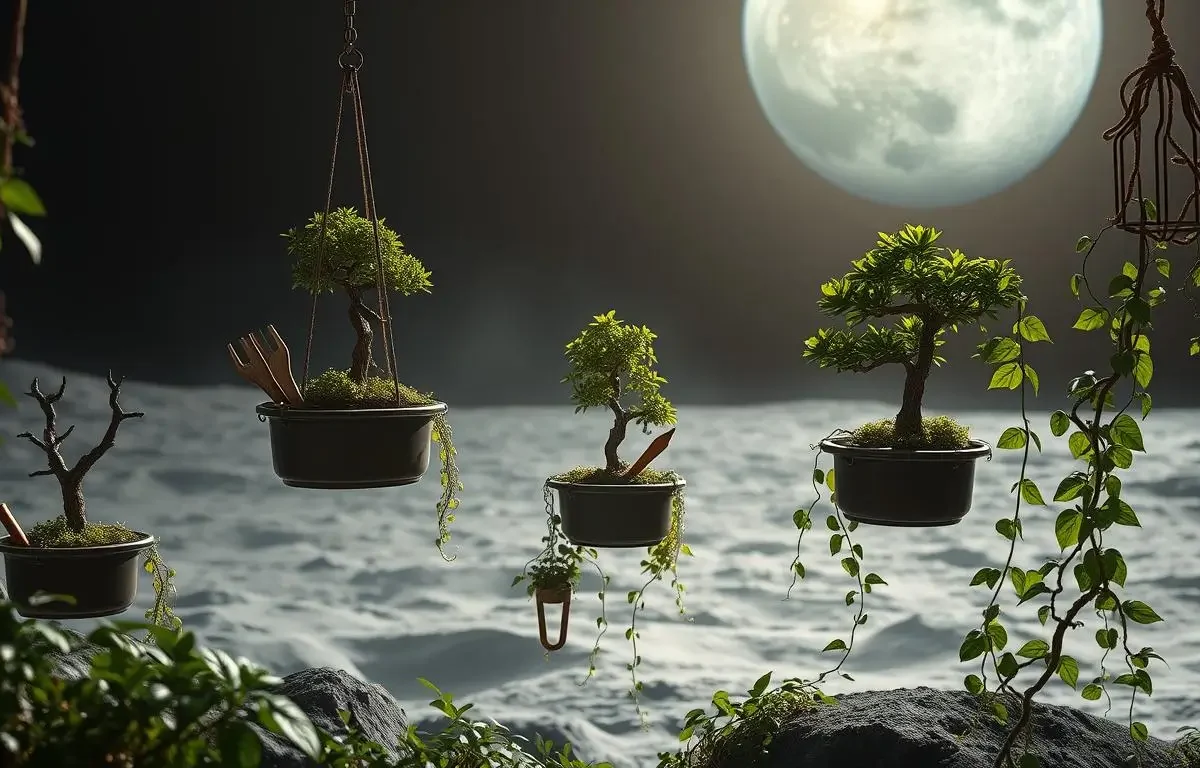 Como Podar e Transplantar Plantas com Menos : A Lua e Você