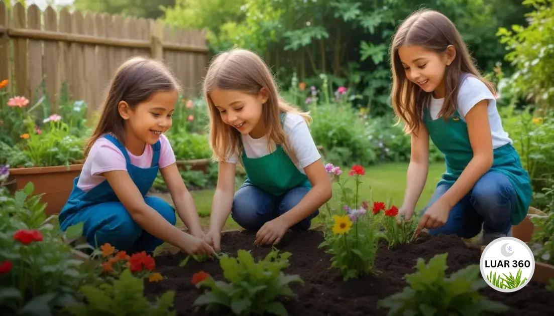 Atividades no jardim para crianças: diversão e aprendizado