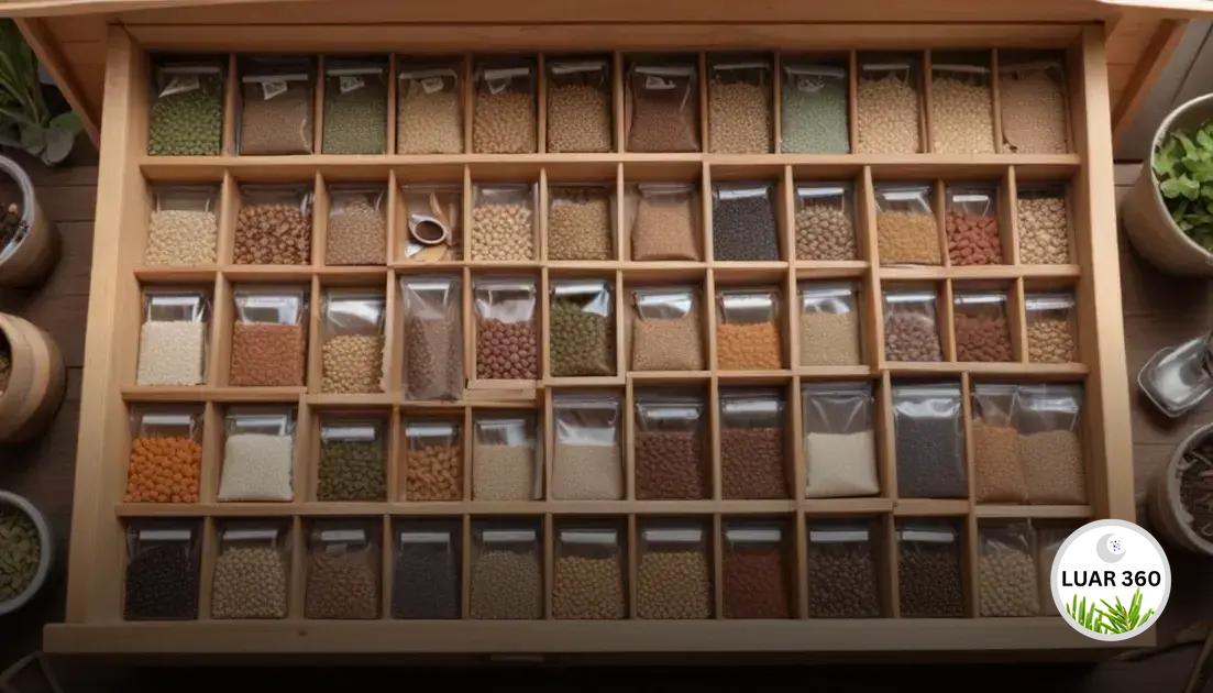 Banco de sementes caseiro: como começar a cultivar facilmente