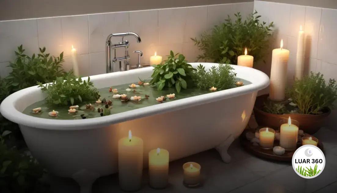 Banhos de ervas: momentos de relaxamento e bem-estar