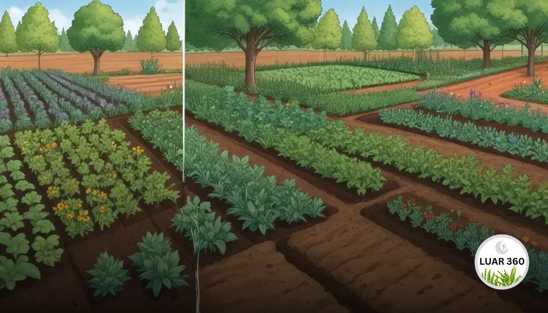 Benefícios da rotação de culturas na horta