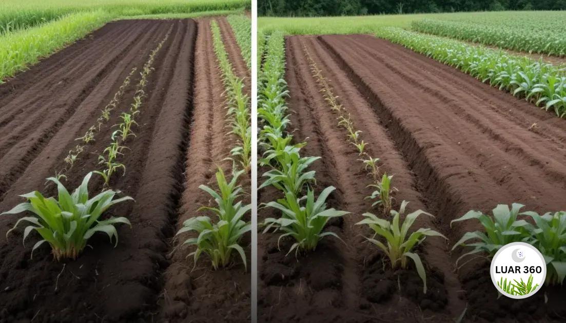 Benefícios da rotação de culturas para o solo
