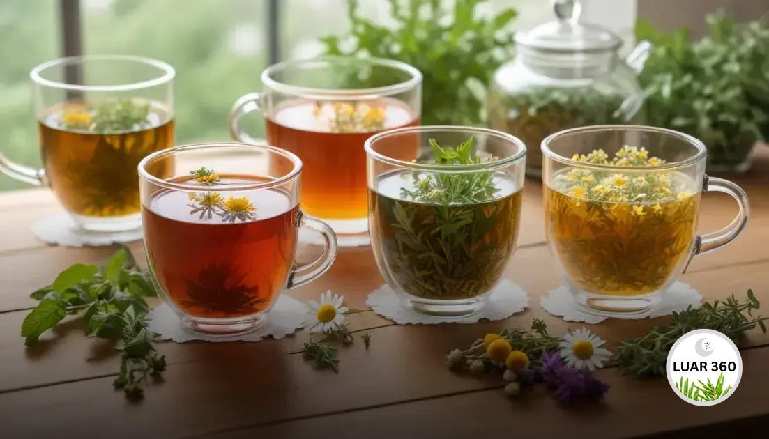 Benefícios das infusões para a saúde