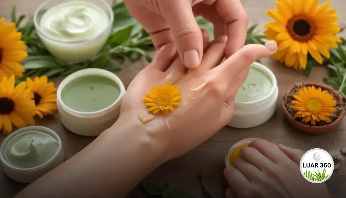 Benefícios das pomadas de ervas na saúde