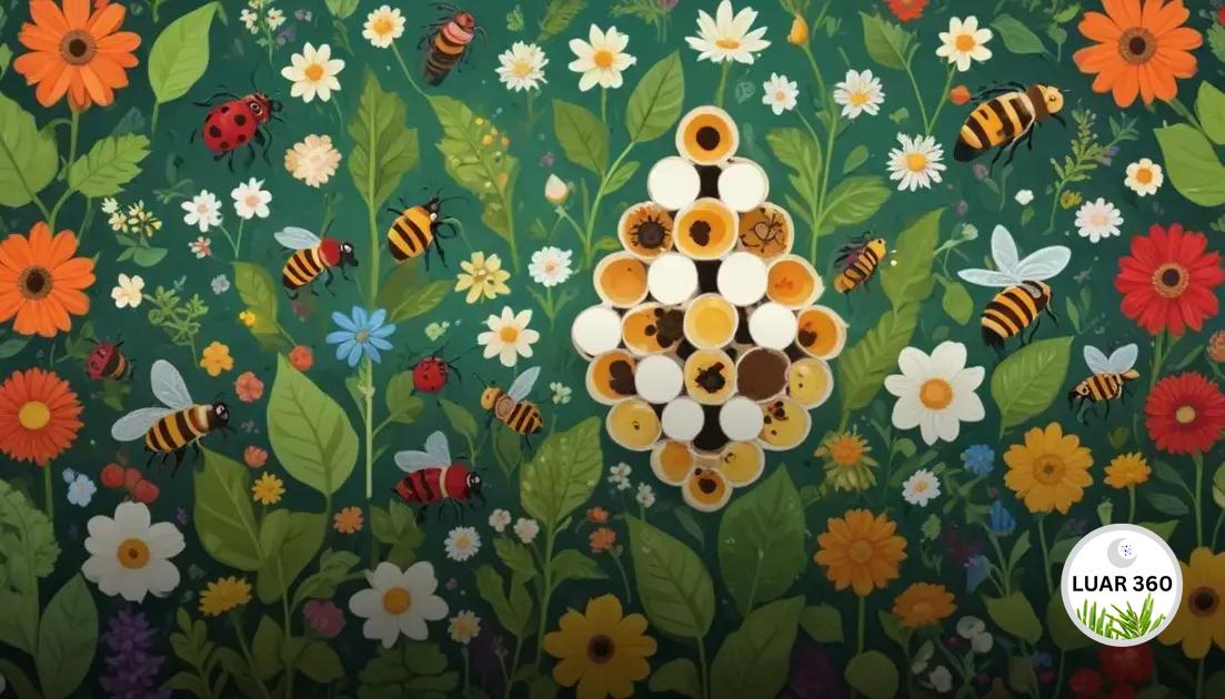 Benefícios do controle natural em jardins