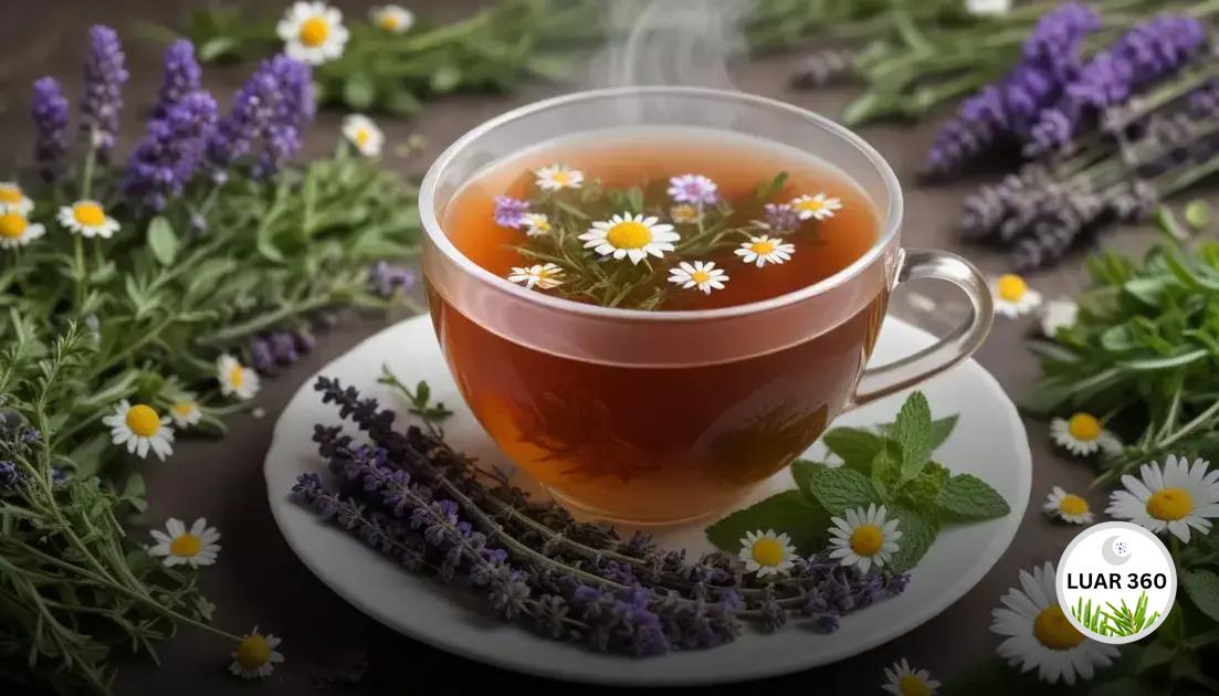Combinações de ervas para chá que você precisa experimentar