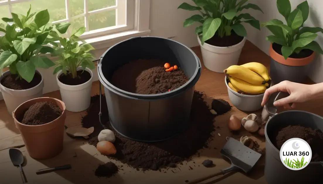 Como fazer adubo caseiro: passo a passo
