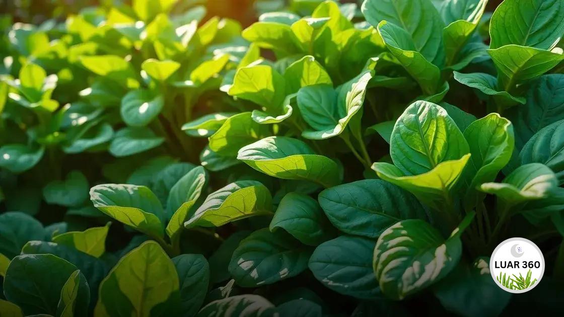 Como plantar espinafre orgânico e colher resultados incríveis