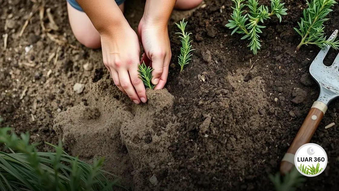 Como preparar a terra para o alecrim