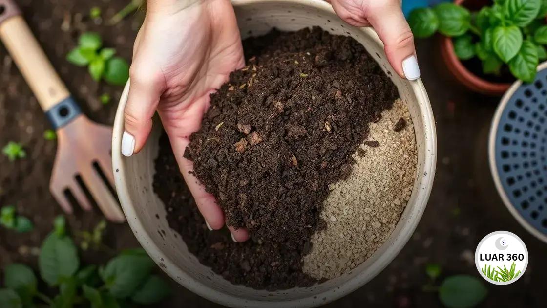 Como preparar a terra para o manjericão