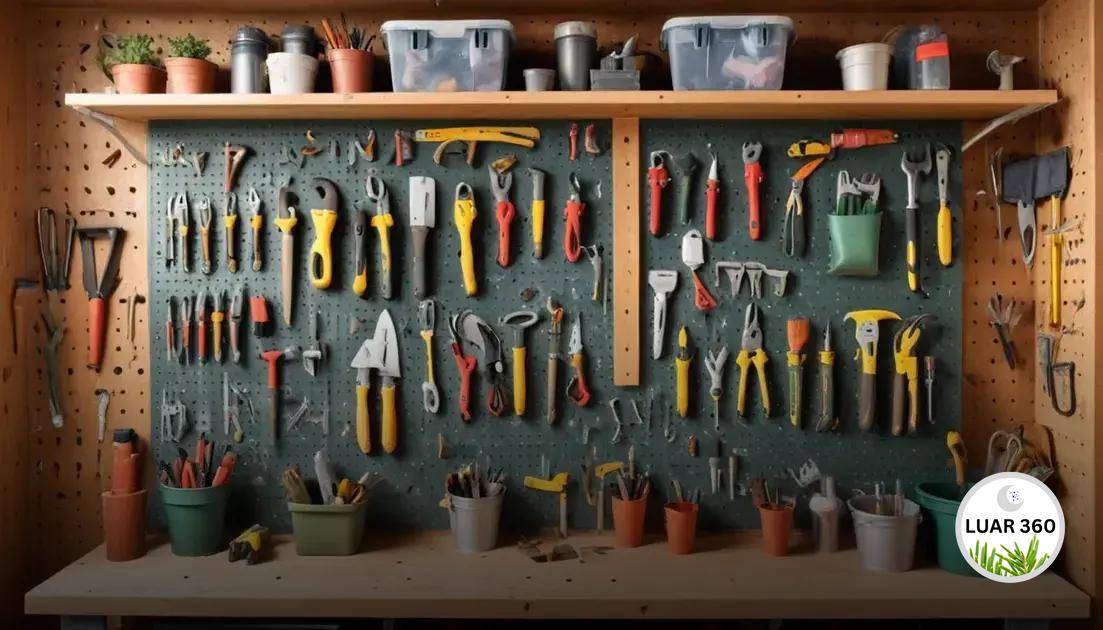 Cuidados após a limpeza das ferramentas