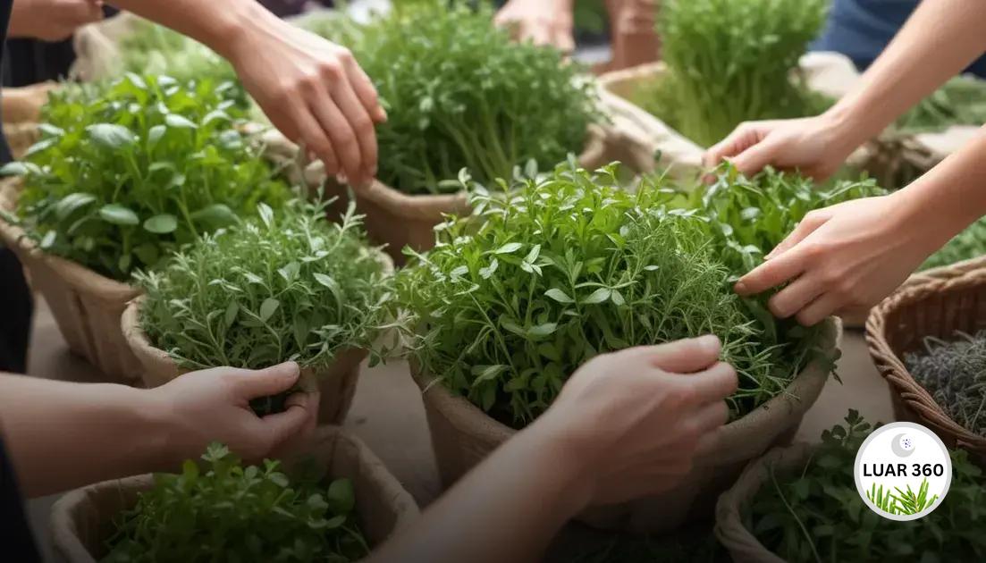 Dicas para escolher ervas frescas