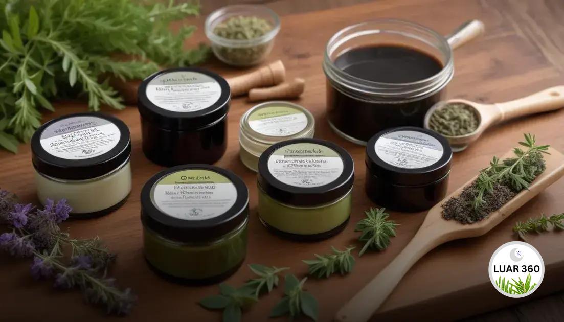 Dicas para escolher pomadas de ervas eficazes