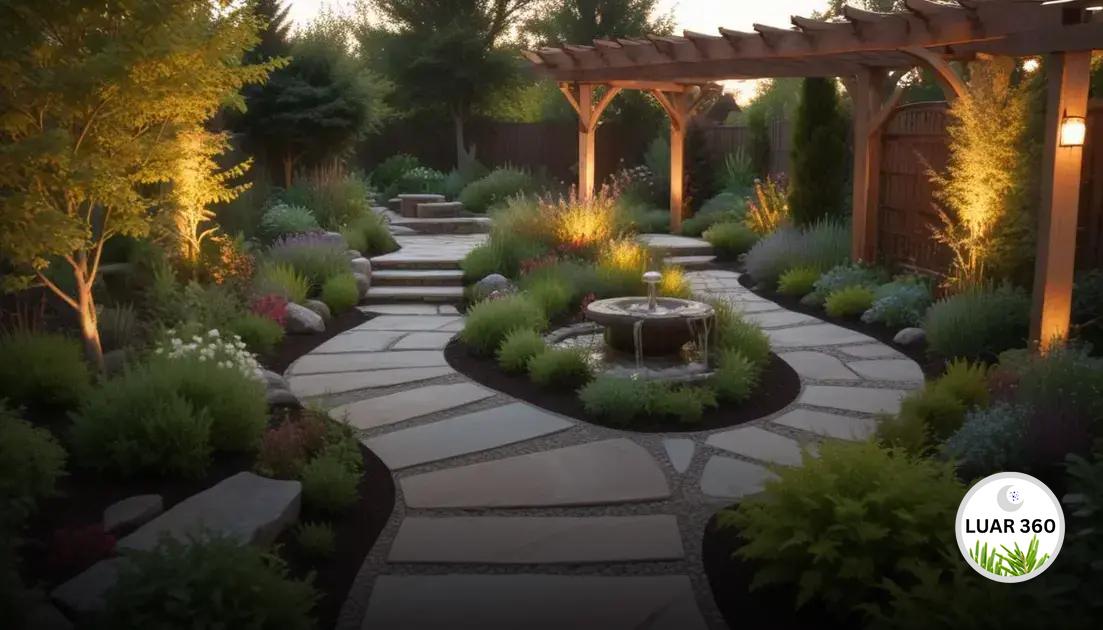 Elementos essenciais no design de jardins