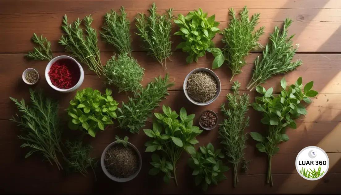 Ervas para infusões: descubra misturas incríveis