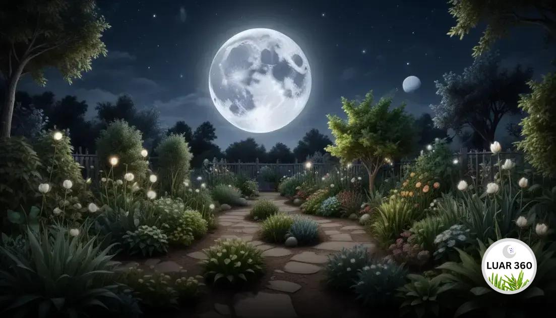 Fases da lua na jardinagem: seu aliado secreto