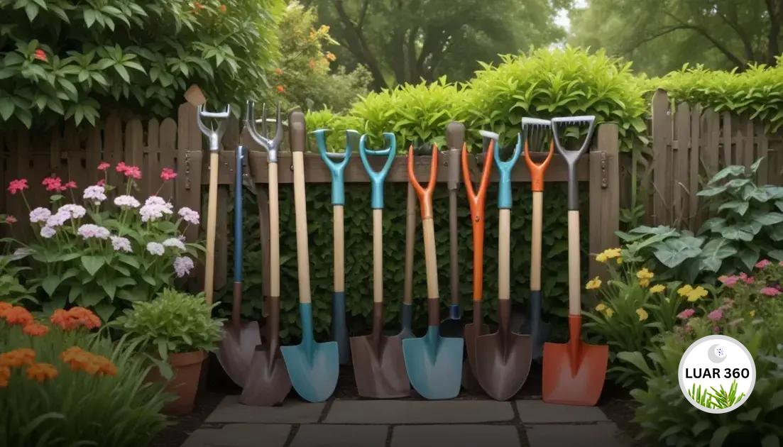 Ferramentas de jardinagem essenciais para o seu sucesso