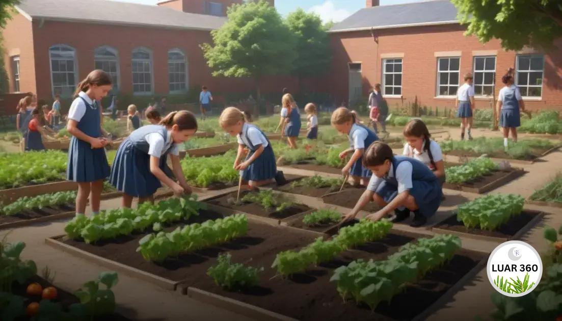 Horta escolar: como criar um projeto que ensina