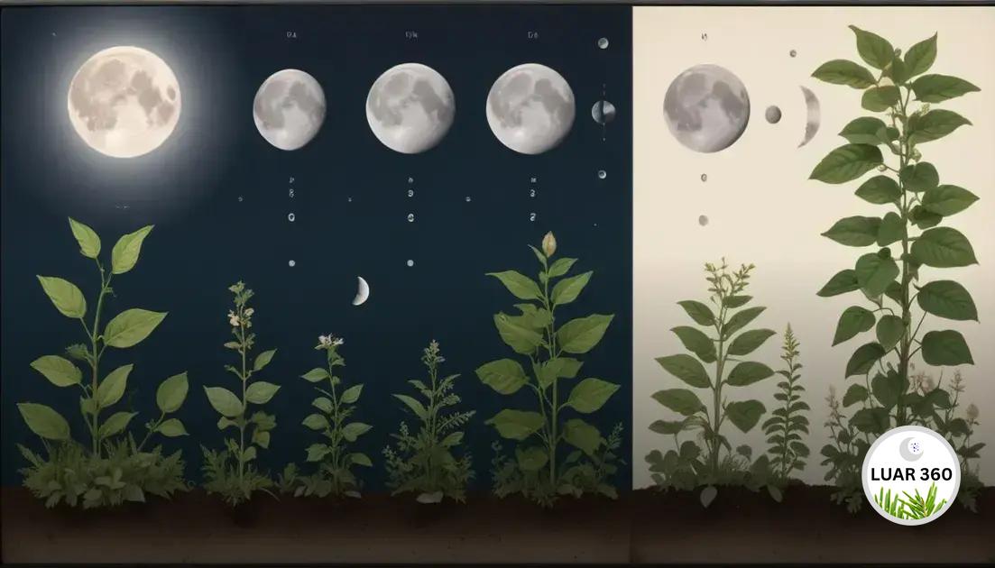 Influência das fases lunares no cultivo