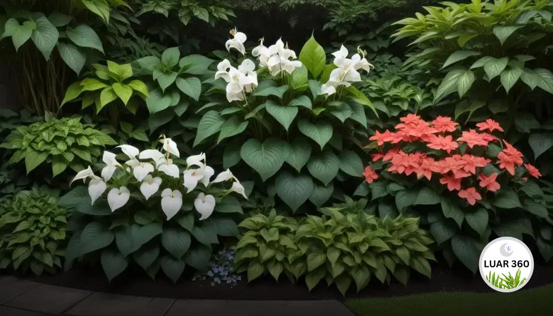 Opções para áreas sombreadas