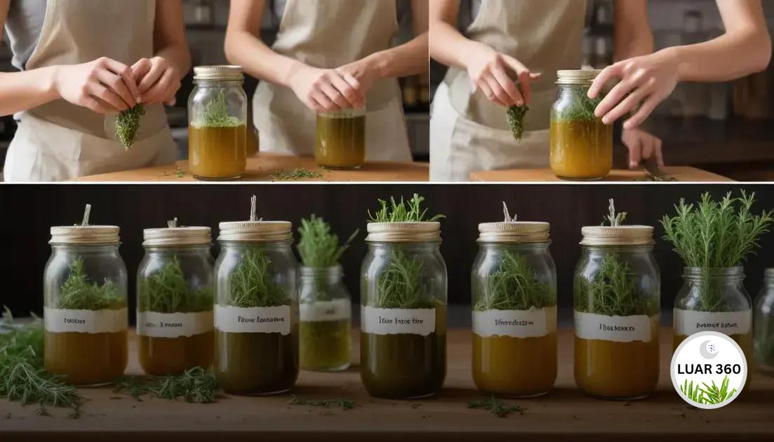 Passo a passo para preparar tinturas