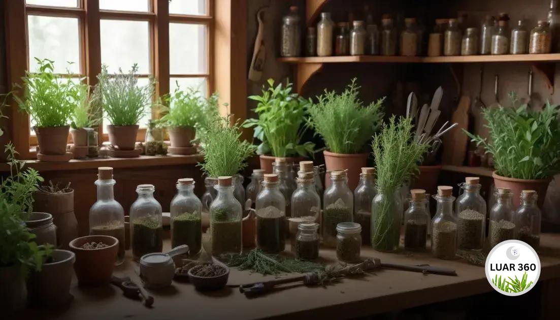 Preparação de tinturas medicinais: transforme suas ervas