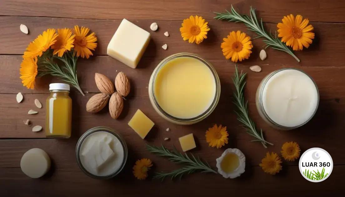 Principais ingredientes utilizados