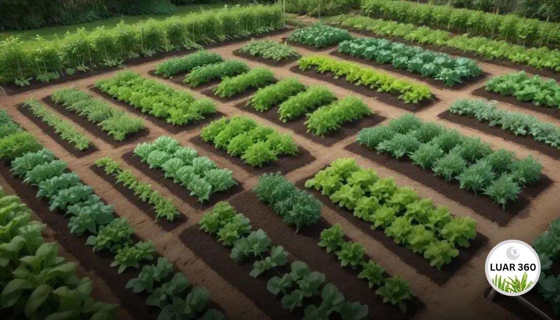 Rotação de culturas na horta: benefícios e dicas práticas