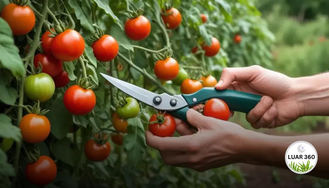 Técnicas de colheita que preservam sua planta