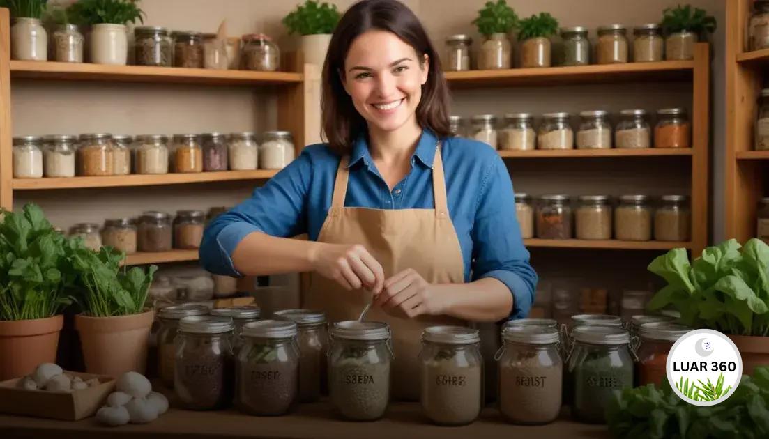 Vantagens de ter um banco de sementes