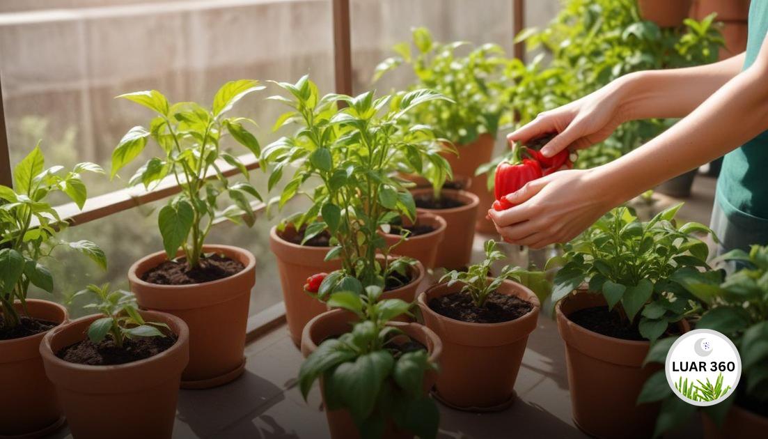 Como Cultivar Pimentão em Vasos: Colheita mais Rápida