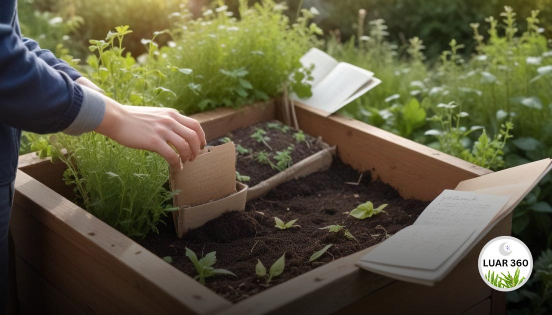 Cuidados pós-ritual: registrar, compostar e observar resultados